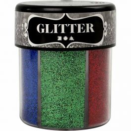 Paillettes, ass. de couleurs, 6x13 gr/ 1 boîte [HOB-28429]