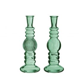 chandelier Florance Vert H: 23 x Ø8,5 cm (6 Pcs) [IFS-29908]