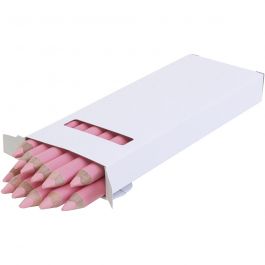 edu3 Jumbo-Buntstifte, Dicke 10 mm, Mine 6,25 mm, Rosa, 12 Stk/ 1 Pck [HOB-408040]