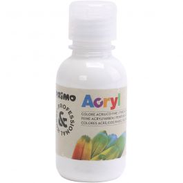 Peinture acrylique de luxe PRIMO, blanc, 125 ml/ 1 flacon [HOB-638301]