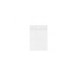 Sachet zip transparent PE-BD avec trou pour suspension 10,2x15,2cm (100 pièces) [2PR46]