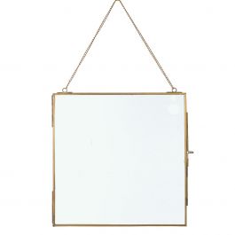 Cadre en métal pour fleurs séchées etc. en laiton de 25 cm de haut (4 pièces.) [IFS-30248]