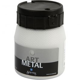Peinture Acrylique Métallisée, argent(5110), 250 ml/ 1 flacon [HOB-30704]