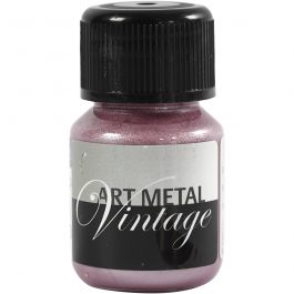 Art Metal Farbe, Perlmutt-Rosa(5096), 30 ml/ 1 Fl. [HOB-307130]