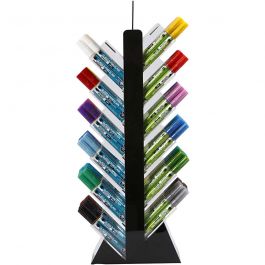 Feutre pour Verre et Porcelaine, H : 52 cm, P: 11,5 cm, L : 24 cm, ass. de couleurs, 24x6 pièces/ 1 Pq. [HOB-31317]