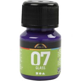 A-Color Glas-/Porzellanfarbe, Rotviolett, 30 ml/ 1 Fl. [HOB-31390]