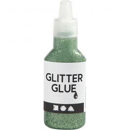 Colle à paillettes, vert, 25 ml/ 1 flacon [HOB-318240]