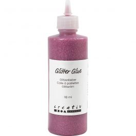Glitzerkleber, Rosa, 118 ml/ 1 Fl. [HOB-31829]