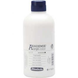 Schmincke AKADEMIE® Acryl color, titanium white (111), 500ml [HOB31850]