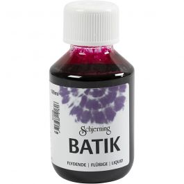 Peinture Batik pour textile, lilas, 100 ml/ 1 flacon [HOB-33350]