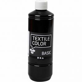 Textilfarbe, Schwarz, 500 ml/ 1 Fl. [HOB-34153]