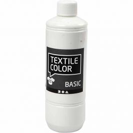 Textile Color, blanc, 500 ml/ 1 flacon [HOB-34154]