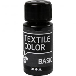 Textile Color, noir, 50 ml/ 1 flacon [HOB-34206]