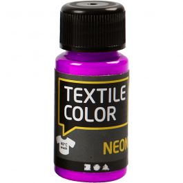 Textile Color, violet néon, 50 ml/ 1 flacon [HOB-342270]