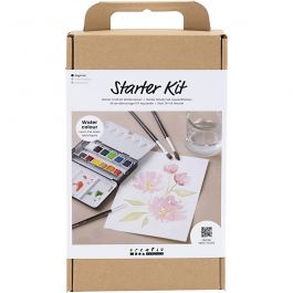 Kit de démarrage DIY Aquarelle, 1 Pq. [HOB-34249]
