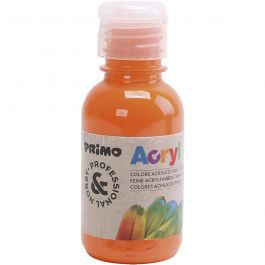 Peinture acrylique de luxe PRIMO, orange, 125 ml/ 1 flacon [HOB-638324]