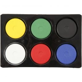 Pastilles aquarelles, H : 19 mm, d 57 mm, couleur primaire, 1 Pq. [HOB-34576]