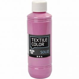 Stoffmalfarbe, Deckend, Pink, 250 ml/ 1 Fl. [HOB-34625]