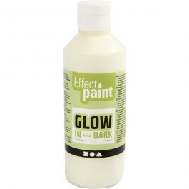 Glow in the Dark, jaune fluorescent, 250 ml/ 1 flacon [HOB-34932]