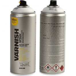 Vernis en bombe, mate, 400 ml/ 1 boîte [HOB-35028]