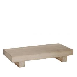 Plateau en bois 8,5x3,5x20 cm (4 pcs) [IFS-36054]