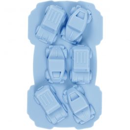 Silikonform, Autos, H 2,5 cm, L 3 cm, B 4,5 cm, 12,5 ml, 1 Stk [HOB-37132]