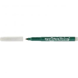 Colortime Glitter Marker, Strichstärke 2 mm, Sortierte Farben, 6 Stk/ 1 Pck [HOB-37370]