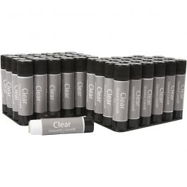 Bâton de Colle Clear, Ronde, 10 gr, 48 pièces/ 1 Pq. [HOB-39040]