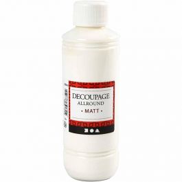 Laque de découpage, mate, 250ml/ 1 flacon [HOB-39202]