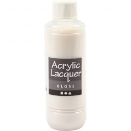 Laque Acrylique, brillante, 250 ml/ 1 flacon [HOB-39266]
