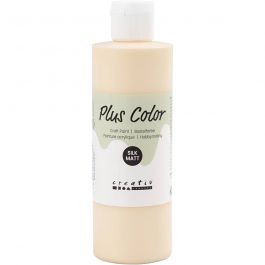 Peinture Acrylique Plus Color, beige clair, 250 ml/ 1 flacon [HOB-39404]