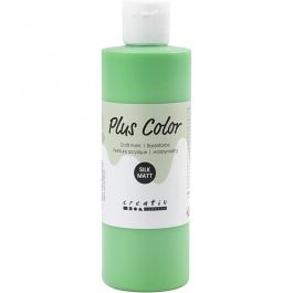 Peinture Acrylique Plus Color, bright green, 250 ml/ 1 flacon [HOB-39476]