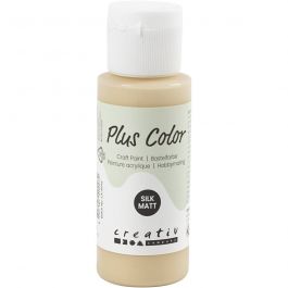 Peinture Acrylique Plus Color, ivory beige, 60 ml/ 1 flacon [HOB-39605]