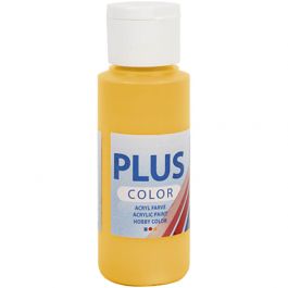 Peinture Acrylique Plus Color, yellow sun, 60 ml/ 1 flacon [HOB-39632]