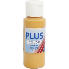 Peinture Acrylique Plus Color, jaune ocre, 60 ml/ 1 flacon [HOB-39633]