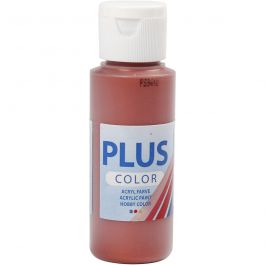 Plus Color Bastelfarbe, Kupferrot, 60 ml/ 1 Fl. [HOB-39649]