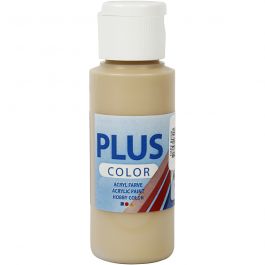 Peinture Acrylique Plus Color, dark beige, 60 ml/ 1 flacon [HOB-39655]