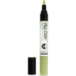 Feutres Plus Color, L : 14,5 cm, trait 1-2 mm, leaf green, 5,5 ml, 1 pièce [HOB-39808]