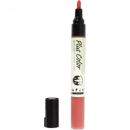 Feutres Plus Color, L : 14,5 cm, trait 1-2 mm, crimson red, 5,5 ml, 1 pièce [HOB-39828]