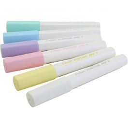 PILOT Pintor Marker/Filzstifte, Pastellfarben, 6 Stk/ 1 Pck [HOB-336221]