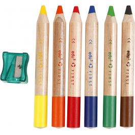 EDU First, ép. 13 mm, mine 8 mm, 6 pièces/ 1 Pq. [HOB-408165]