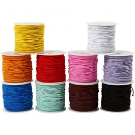 Gummiband, Dicke 1 mm, 10x25 m/ 1 Pck [HOB-41050]
