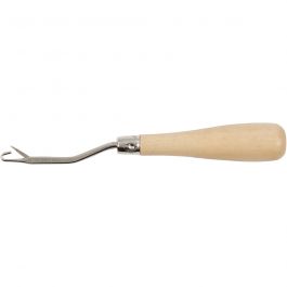 Crochet à loquet avec manche, L : 15,5 cm, 1 pièce [HOB-41126]
