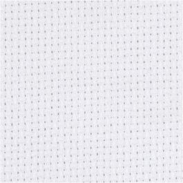 Aida-Stoff, Größe 50x50 cm, 70 Kästchen pro 10 cm, Weiß, 1 Stk [HOB-412654]