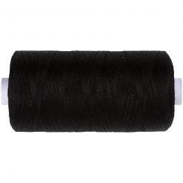 Nähgarn, Schwarz, 1000 m/ 1 Rolle [HOB-41300]