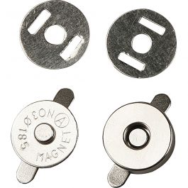 Magnetverschluss, D 18 mm, 25 Stk/ 1 Pck [HOB-41388]