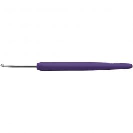 Crochet, dim. 3, L : 13,3 cm, dim. 3 mm, violet, 1 pièce [HOB-42382]