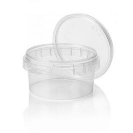 Pots à sceller Ø 69x36,5mm ronds PP transparent (1175 pièces) [RD-440030]