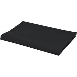 Stoff, B 145 cm, 140 g, Schwarz, 1 lfm [HOB-440940]