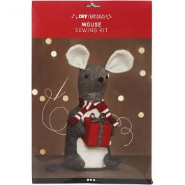 Weihnachtsmaus, H 30 cm, 1 Stk [HOB-441822]